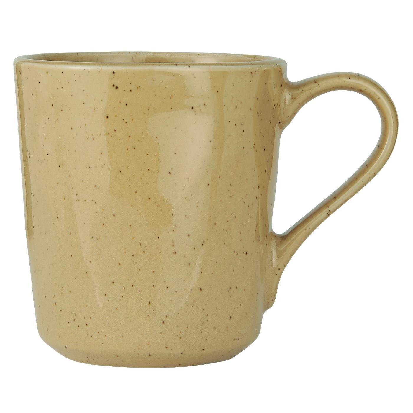 Ib Laursen - Dunes Krus med hank Mustard B 9 x H 10,5 x L 12,7 cm