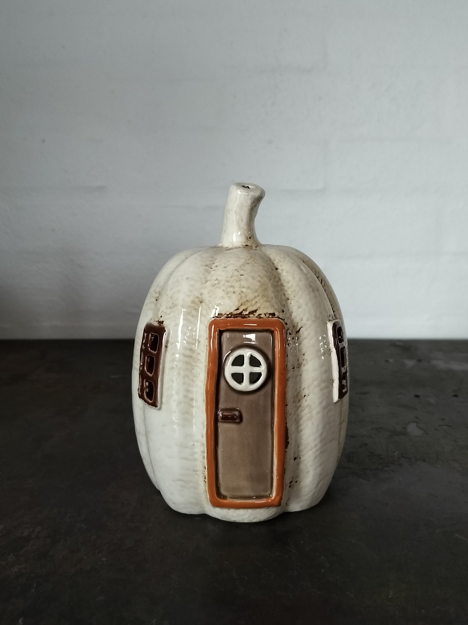 Ib Laursen - Græskar hus til fyrfadslys Ø 12 x H 16