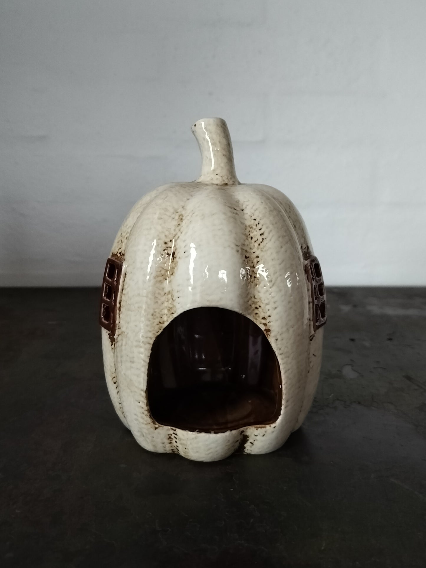 Ib Laursen - Græskar hus til fyrfadslys Ø 12 x H 16