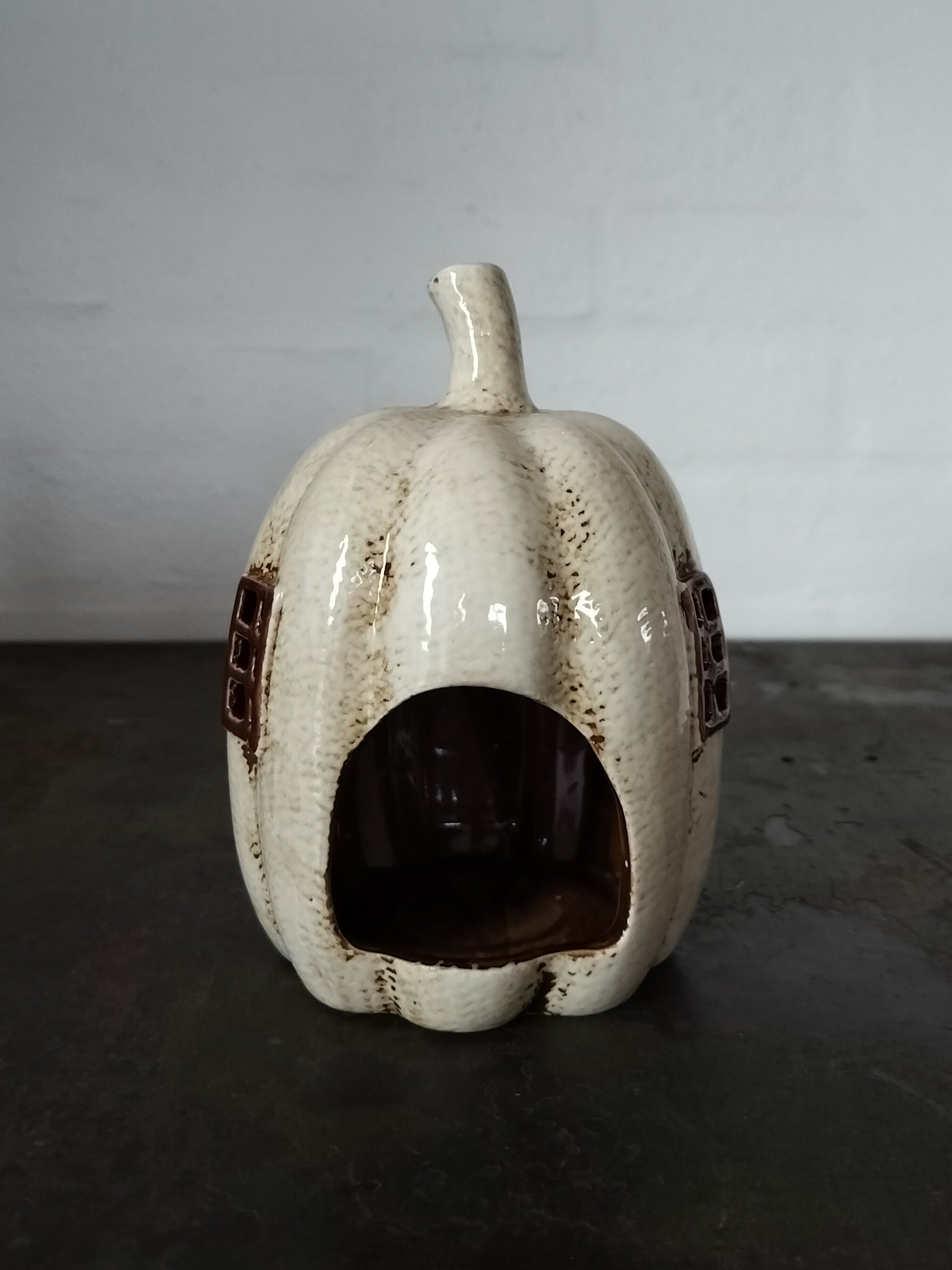 Ib Laursen - Græskar hus til fyrfadslys Ø 12 x H 16