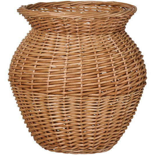 Krukke i pileflet Ø 26 x H 30 cm