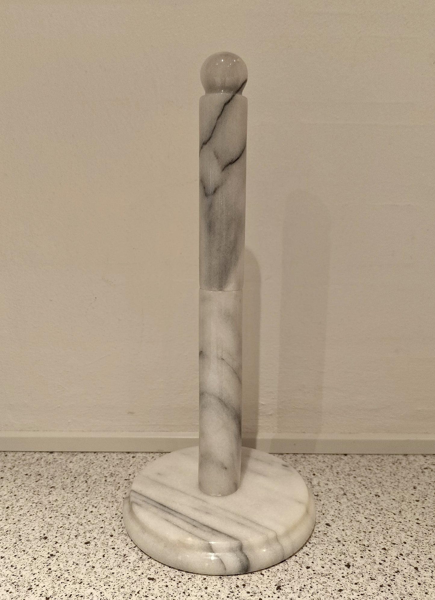 Secondhand - Marmor køkkenrulleholder H 31,5 cm