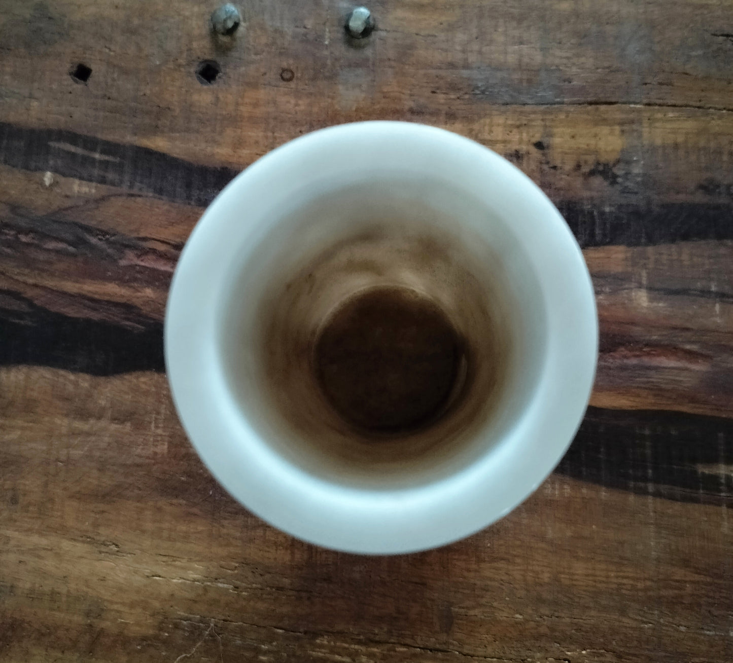Secondhand - Marmor vase Ø 7,5 x H 17,8 cm
