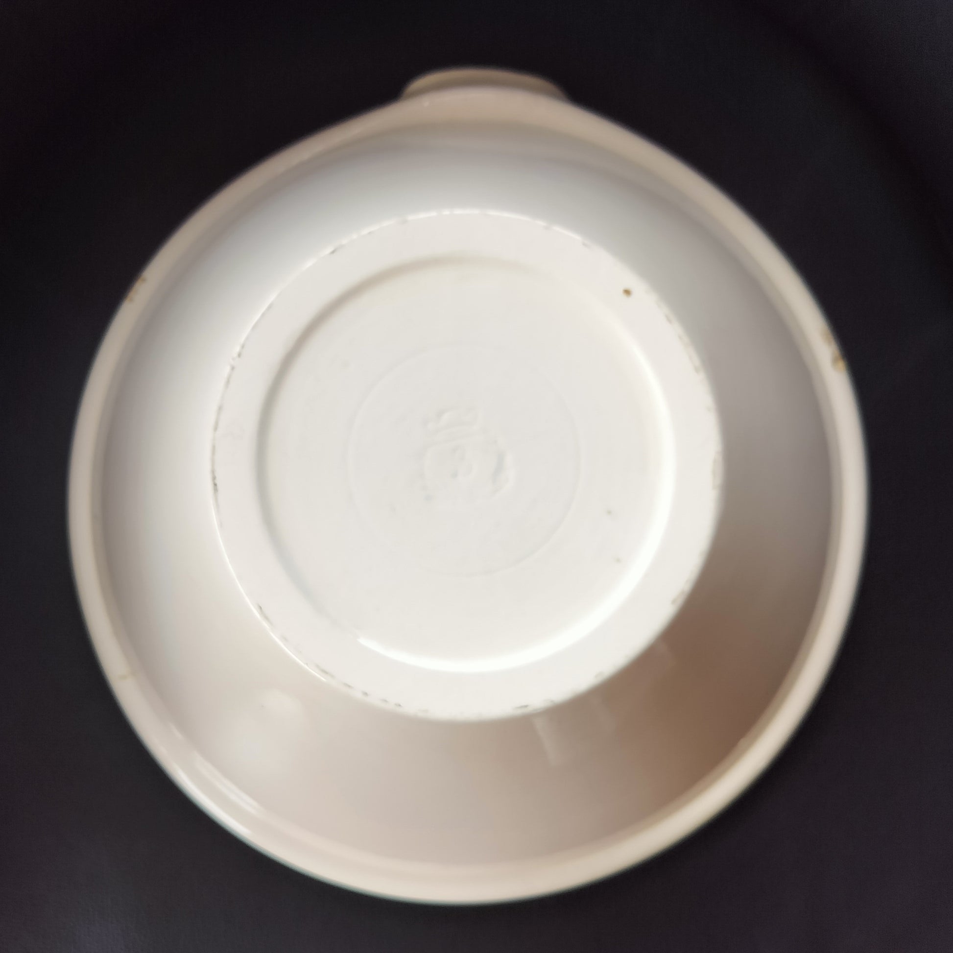 Secondhand - Lerfad Ø 31/33 cm x H 12 cm