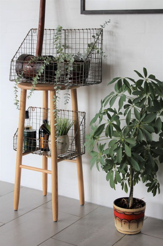 Secondhand - 2 trådkurve (stor og lille)