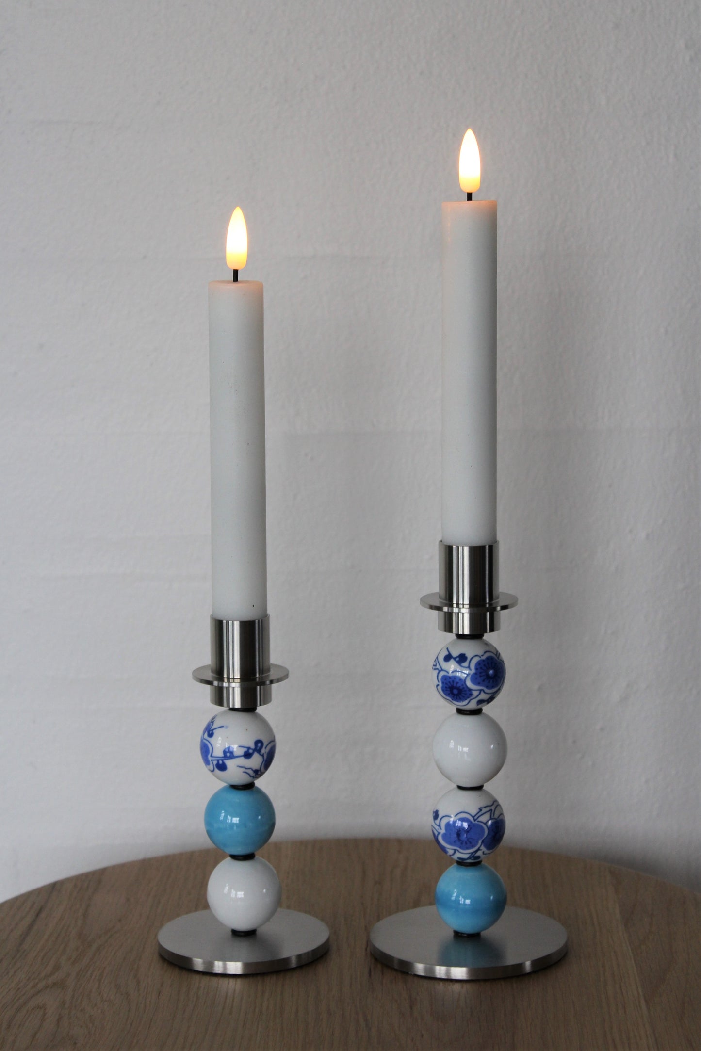 My candle - Lysestage sæt i stål, model 9130