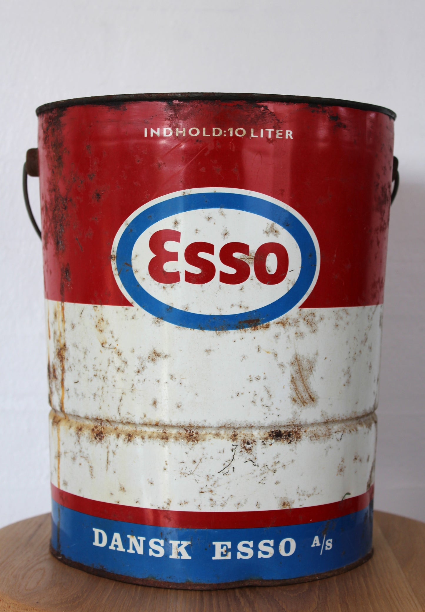 Secondhand - Gammel Esso oliedunk