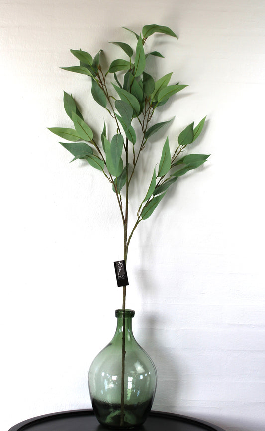 Deko Florale - 1 kunstig Eucalyptus gren med blade H 94 cm