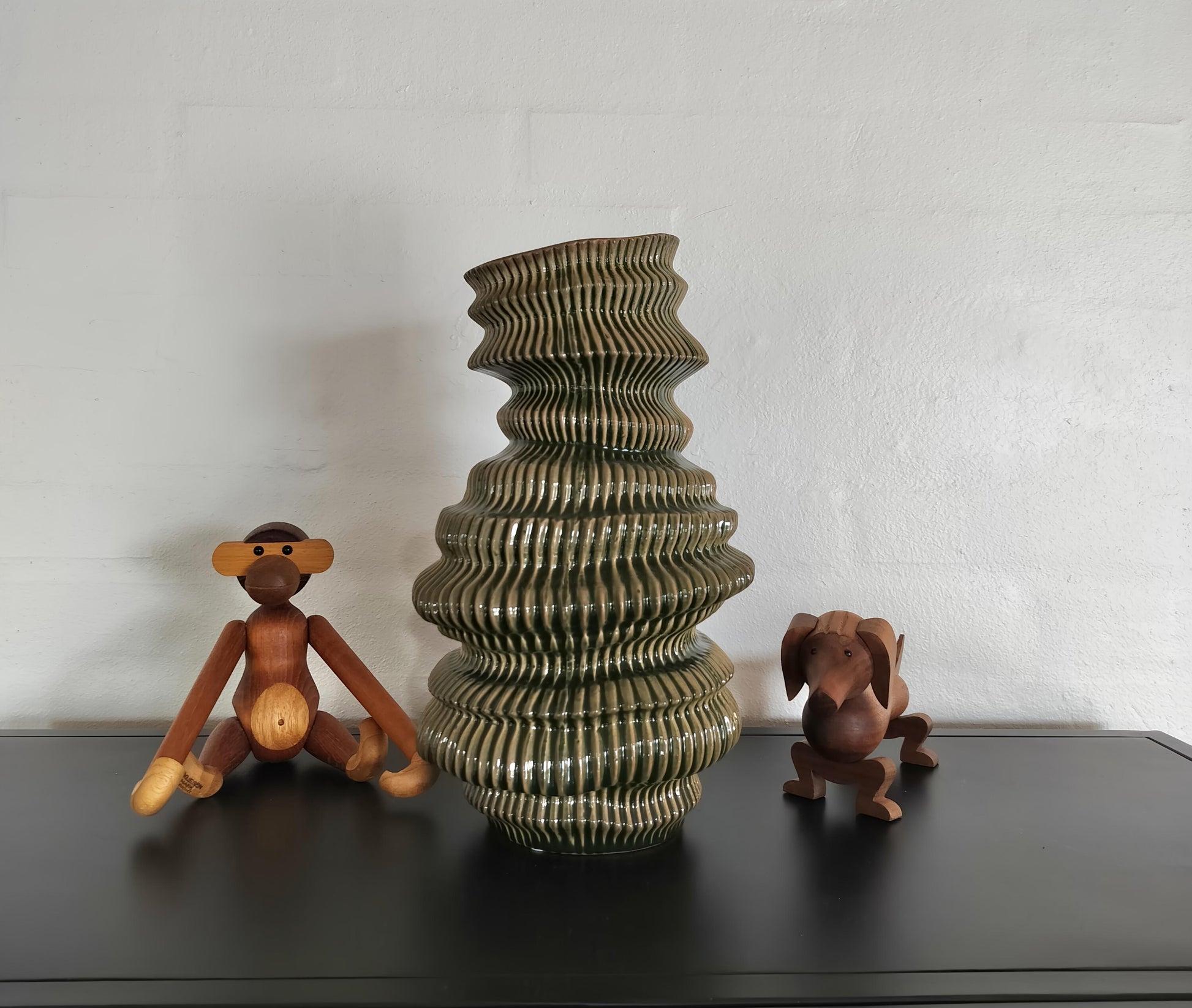 Ib Laursen - Sculpture vase Ø 16 x H 19 cm