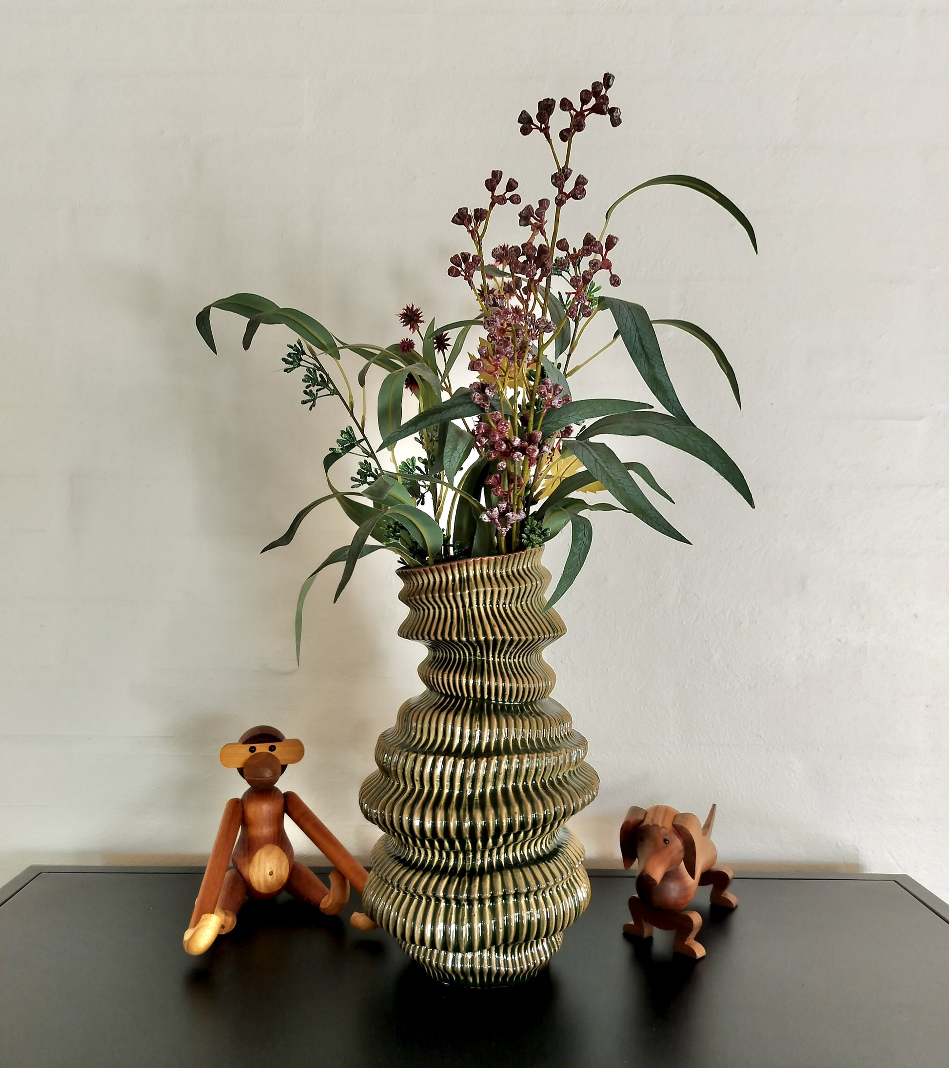 Ib Laursen - Sculpture vase Ø 16 x H 19 cm