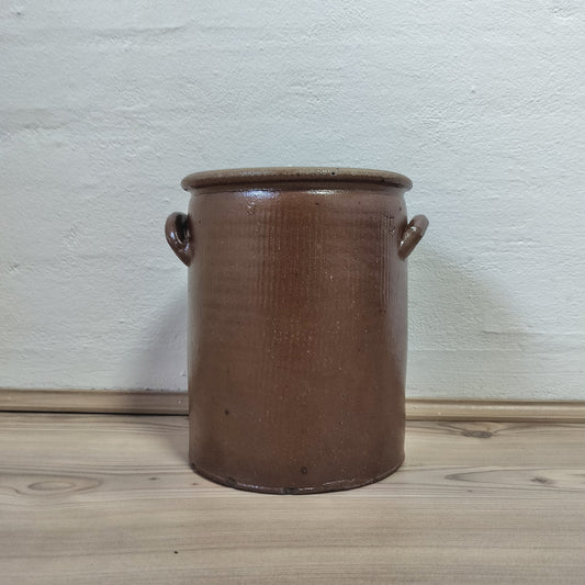 Secondhand - Syltekrukke med ører, stemplet 3L