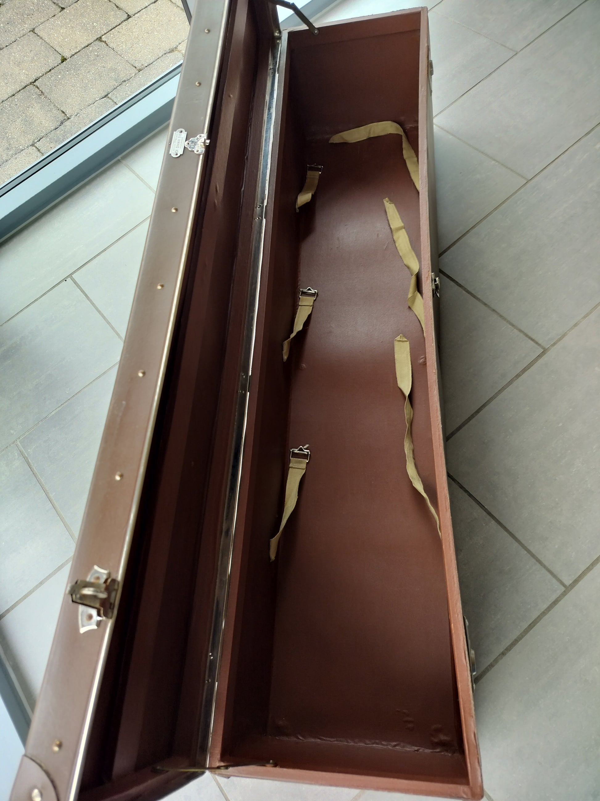 Secondhand - Vintage golf kuffert  L 130 × D 30 × H 35 cm