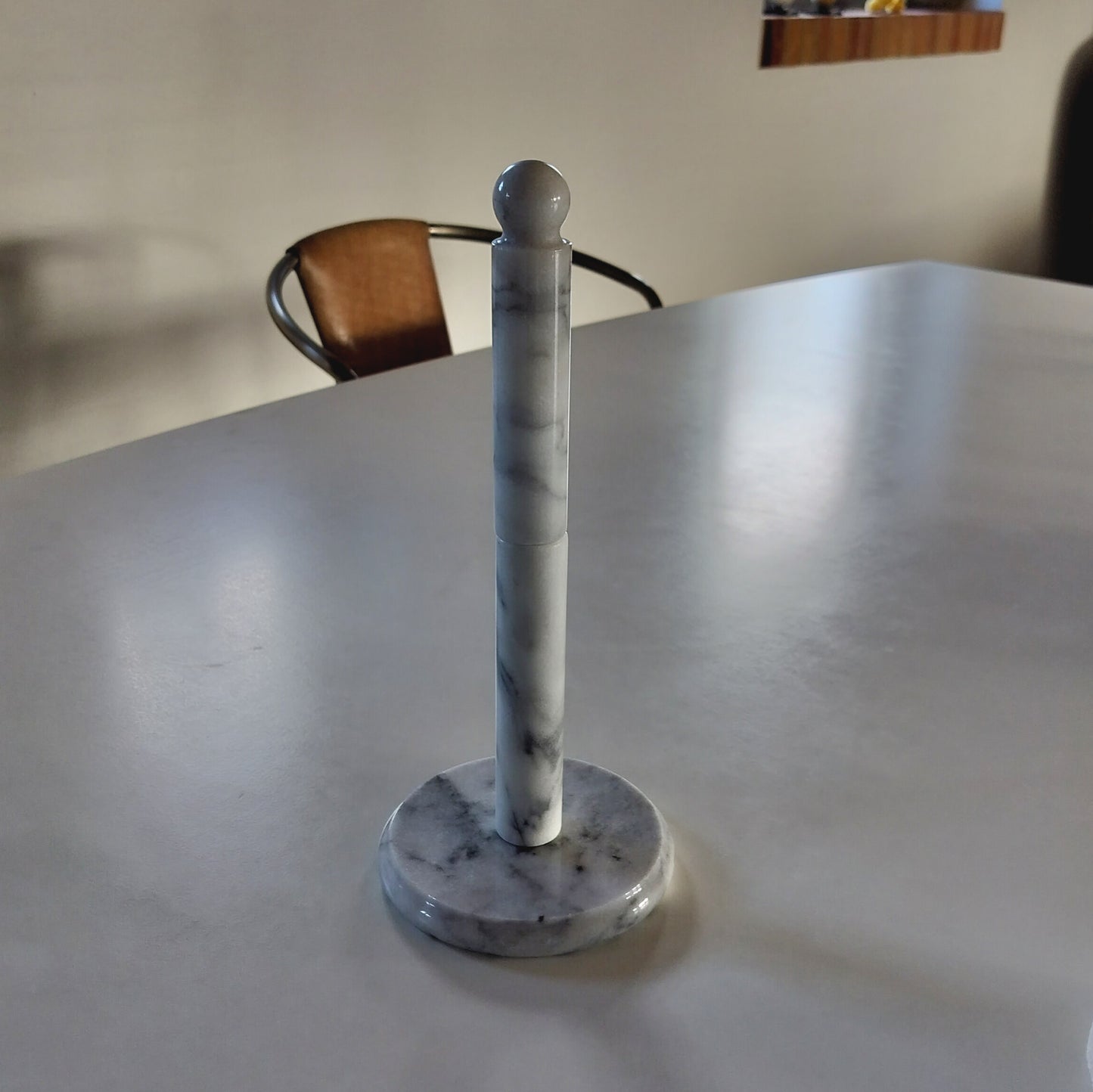 Secondhand - Marmor køkkenrulleholder H 32,5 cm