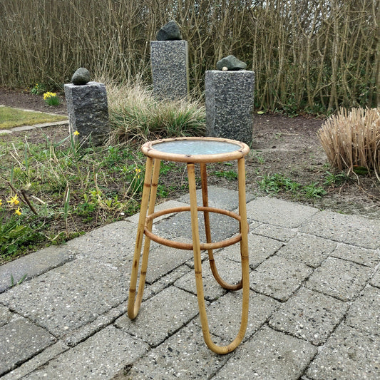 Secondhand - Bambus opsats Ø 23 x H 41 cm