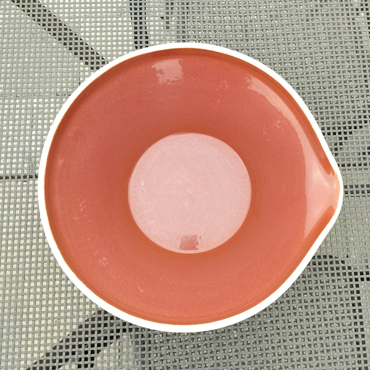 Secondhand - Lerfad Ø 33,5/35 x H 12,5 cm