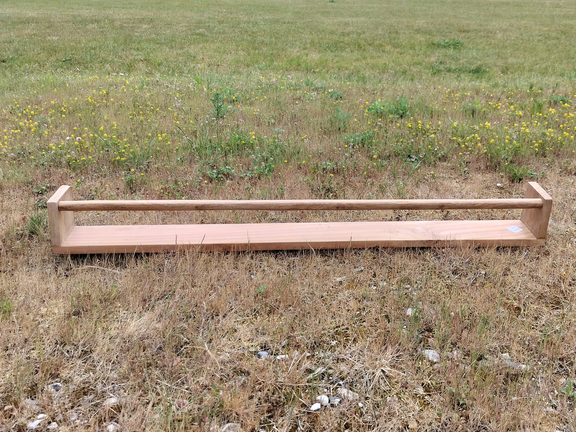 Secondhand - Vendbar smal hylde, natur L 100 cm