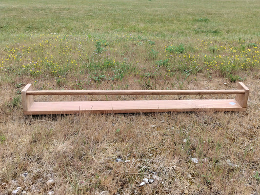 Secondhand - Vendbar smal hylde, natur L 100 cm