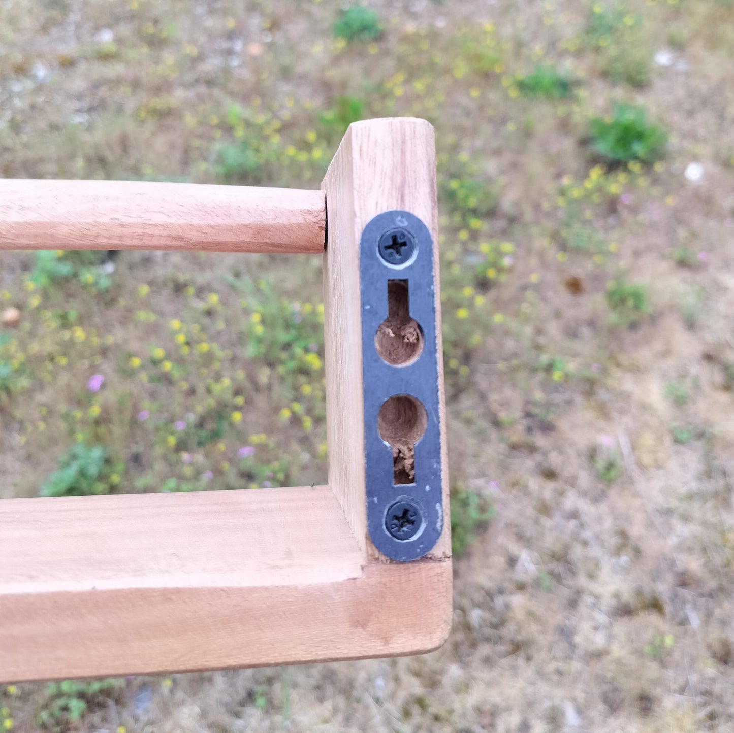Secondhand - Vendbar smal hylde, natur L 100 cm