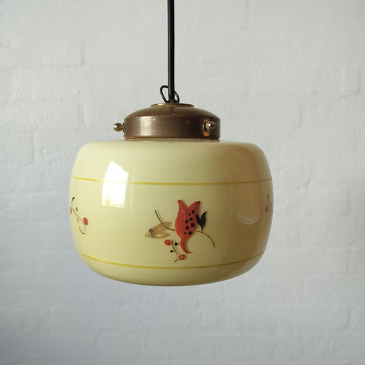 Secondhand - Retro glas lampe