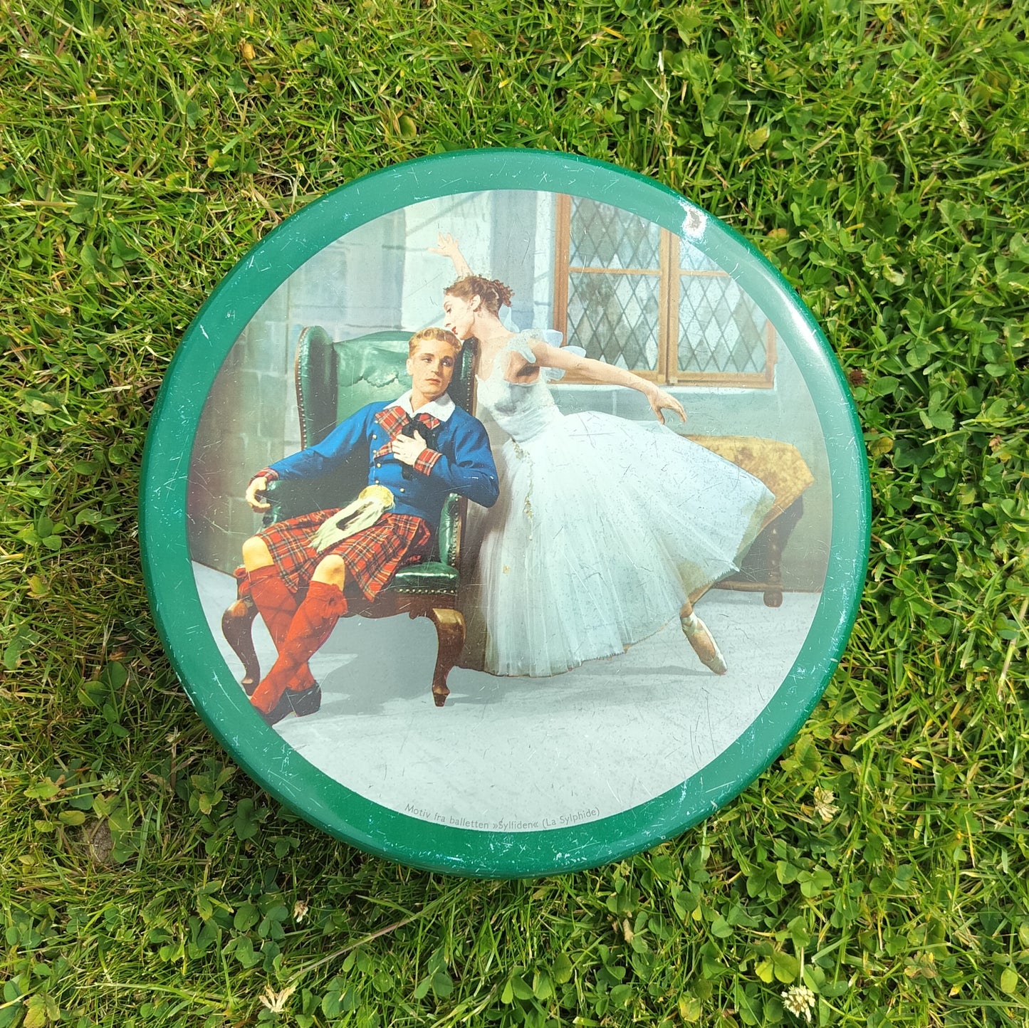 Secondhand - Kagedåse motiv fra Balletten Sylfiden
