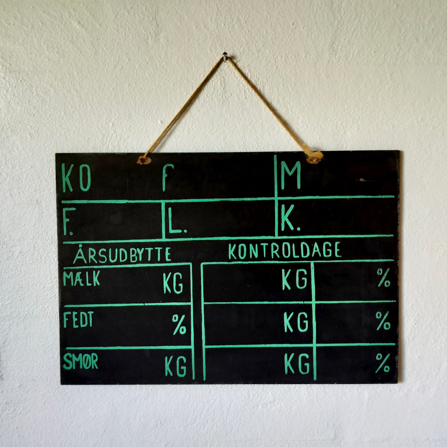 Secondhand - Kotavle (dobbeltsidet)
