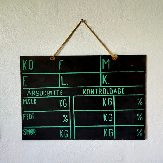 Secondhand - Kotavle (dobbeltsidet)