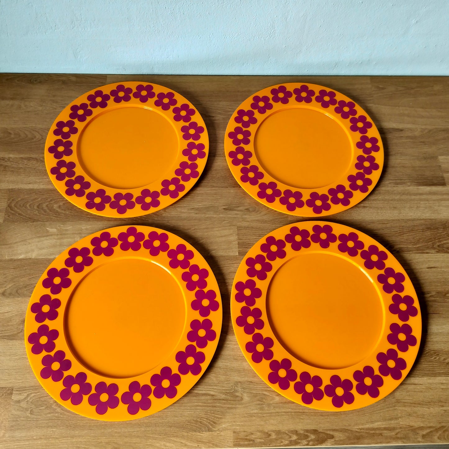 Secondhand - Laurids Lønborg Tallerkner 4 stk.  Ø 28 cm