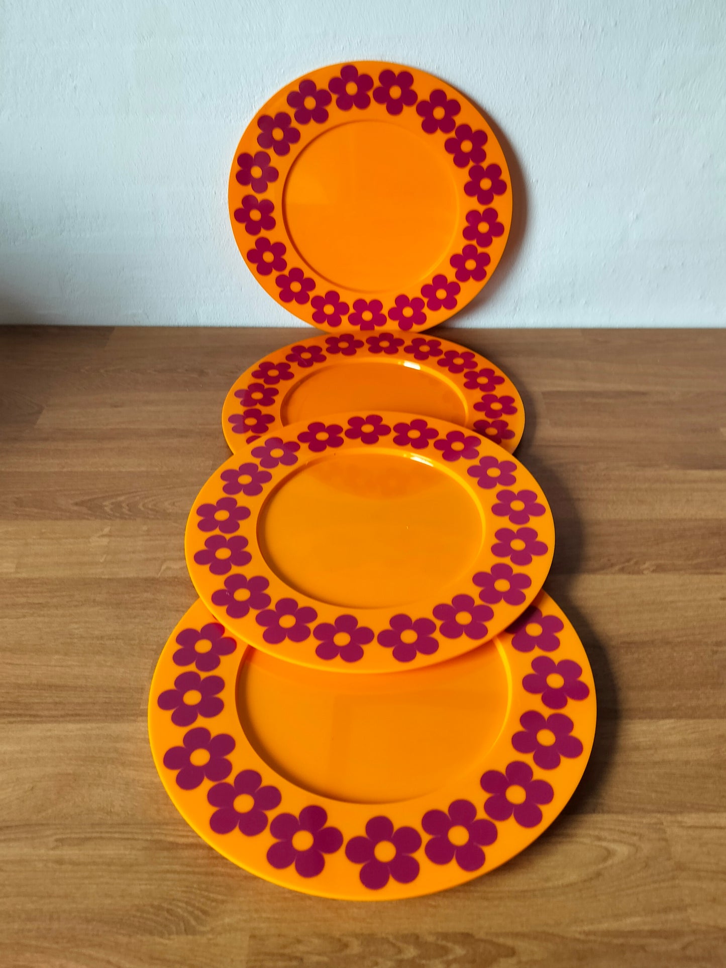 Secondhand - Laurids Lønborg Tallerkner 4 stk.  Ø 28 cm