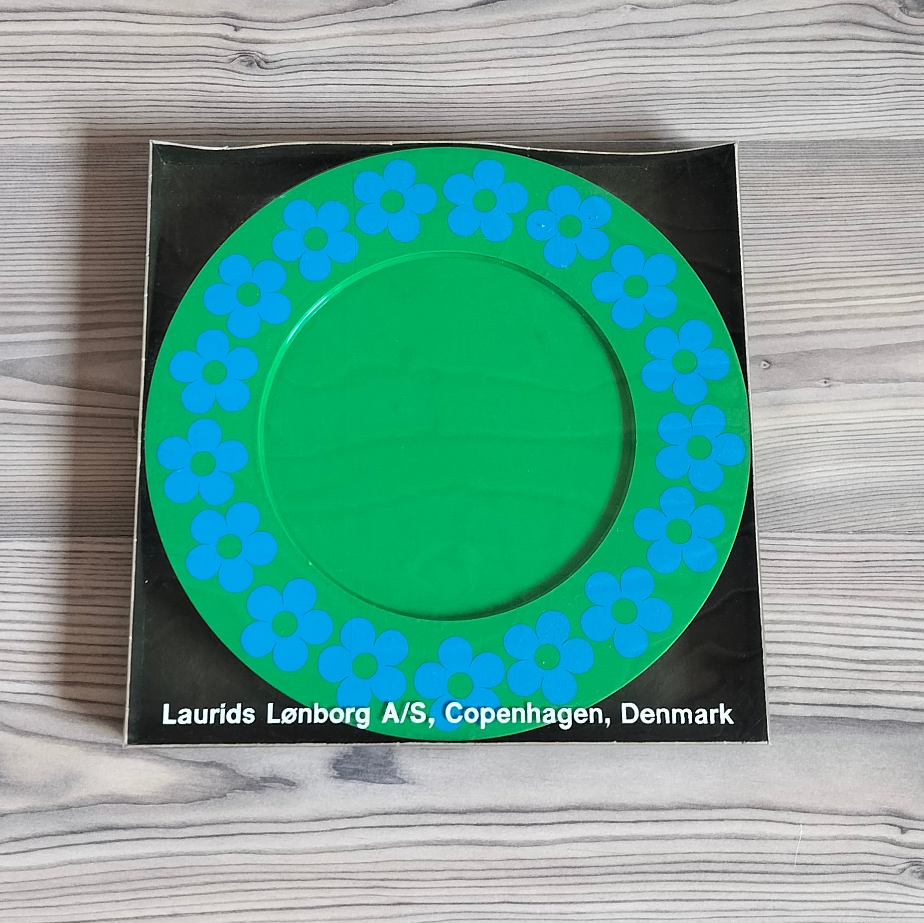 Secondhand - Laurids Lønborg Tallerkner (grønne) 4 stk.  Ø 28 cm