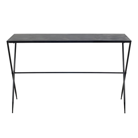 Konsolbord antik sort L 120 x d 38 x H 76 cm