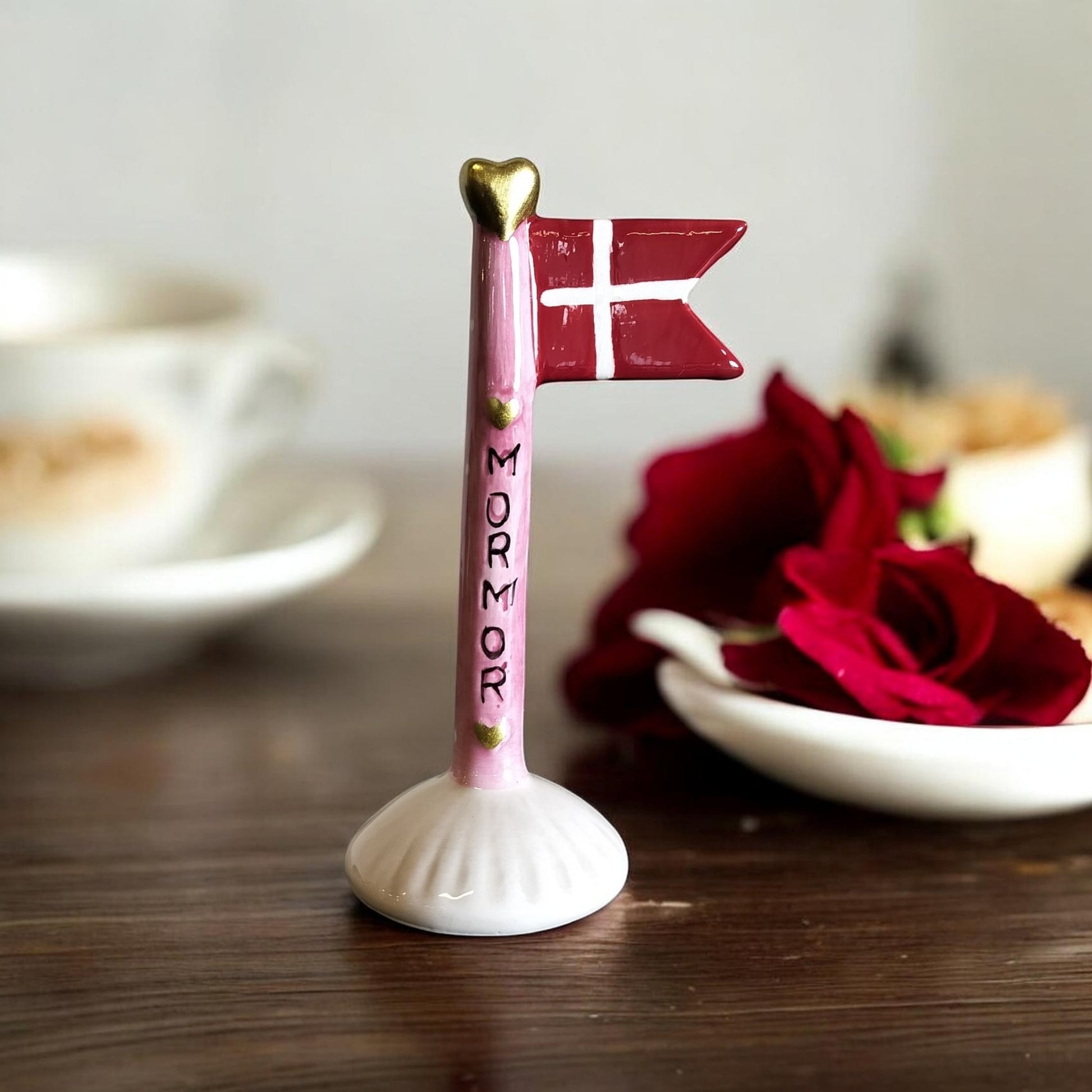 Keramik flag MORMOR 8 x 5 x 14 cm