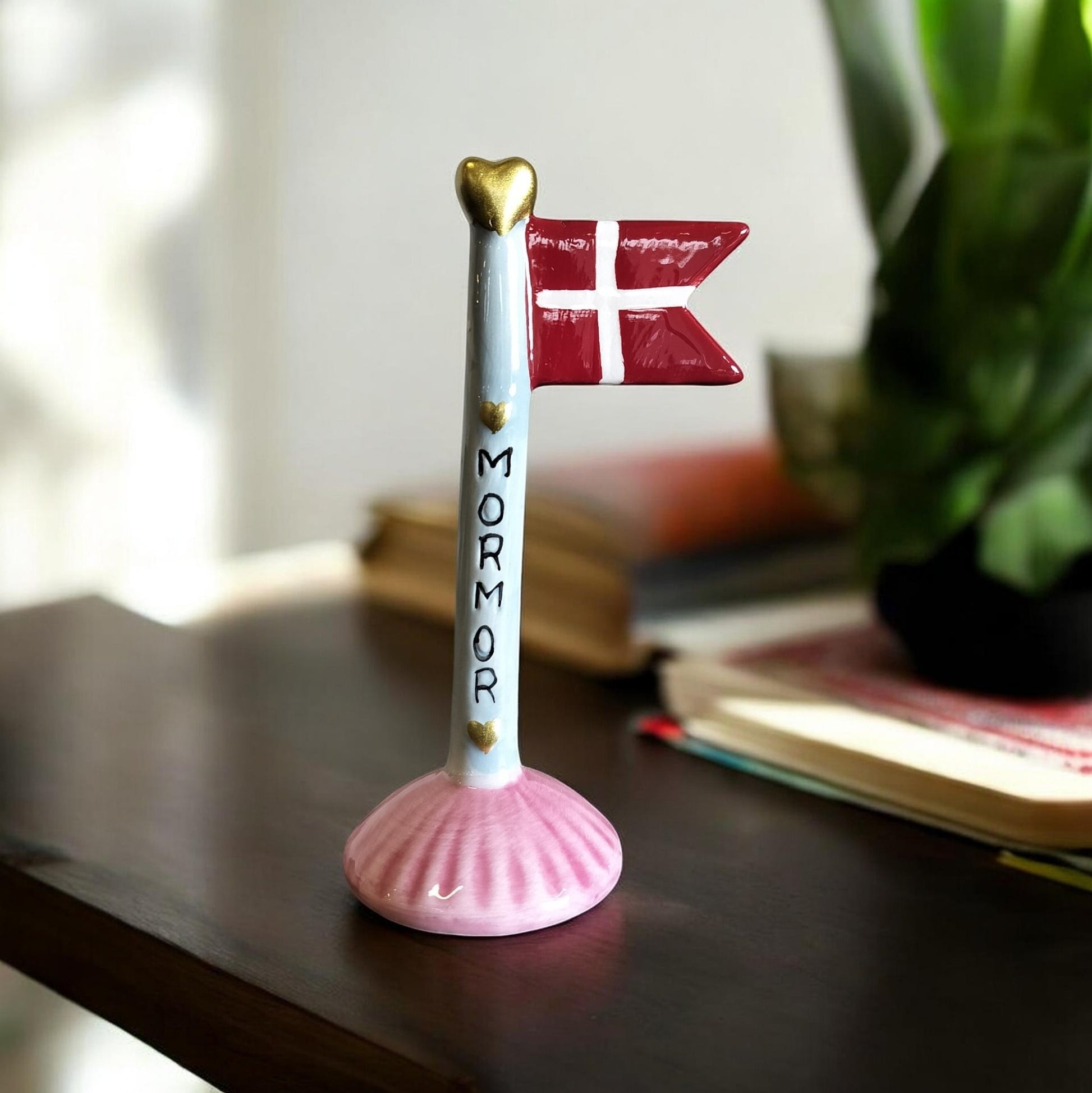 Keramik flag MORMOR 8 x 5 x 14 cm