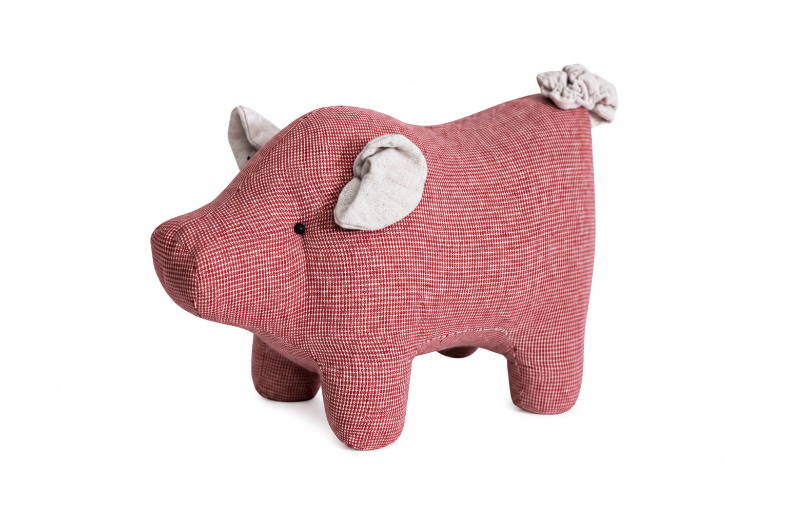 Julegris med ternet krop