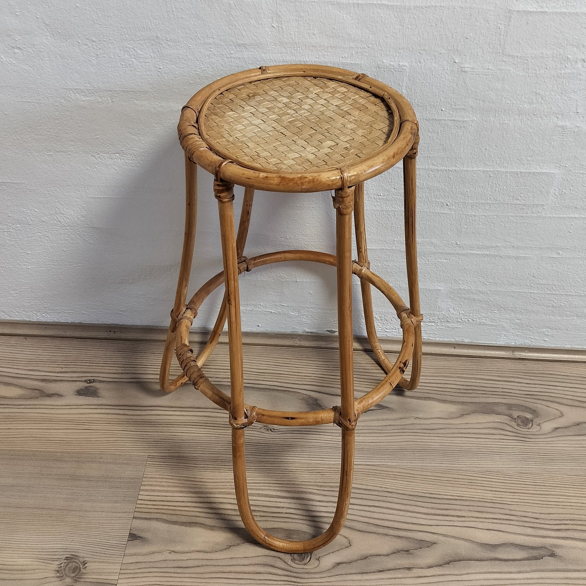 Secondhand - Bambus opsats Ø 23/33 x H 46,5 cm