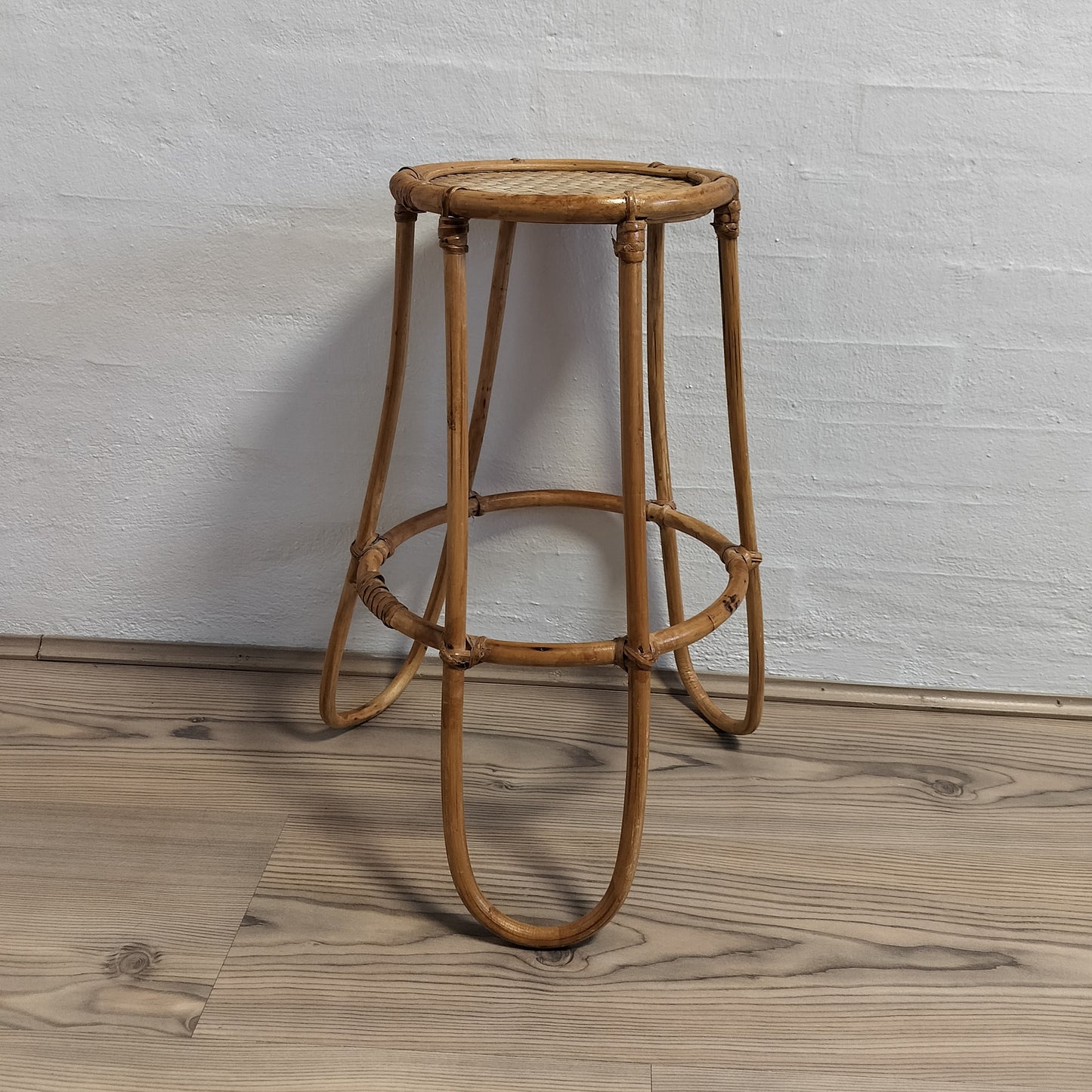 Secondhand - Bambus opsats Ø 23/33 x H 46,5 cm