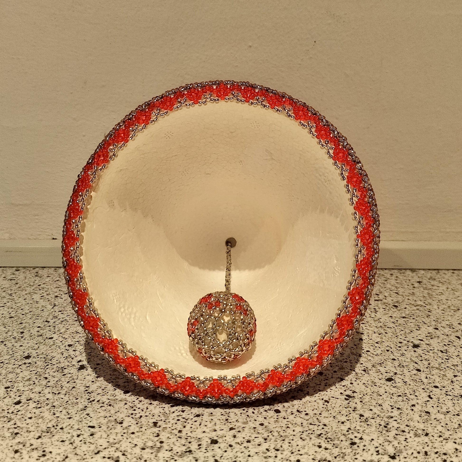 Secondhand - Perle klokke indvendig