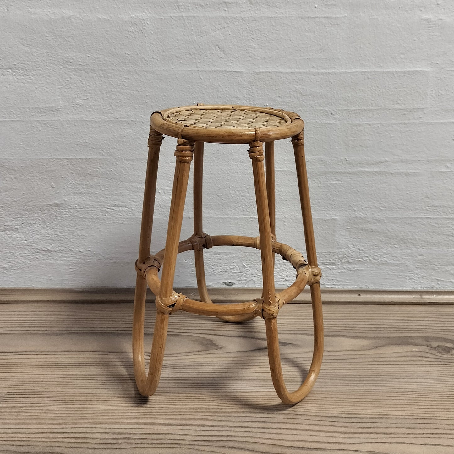 Secondhand - bambus mini opsats Ø 15,5/20 x H 29 cm