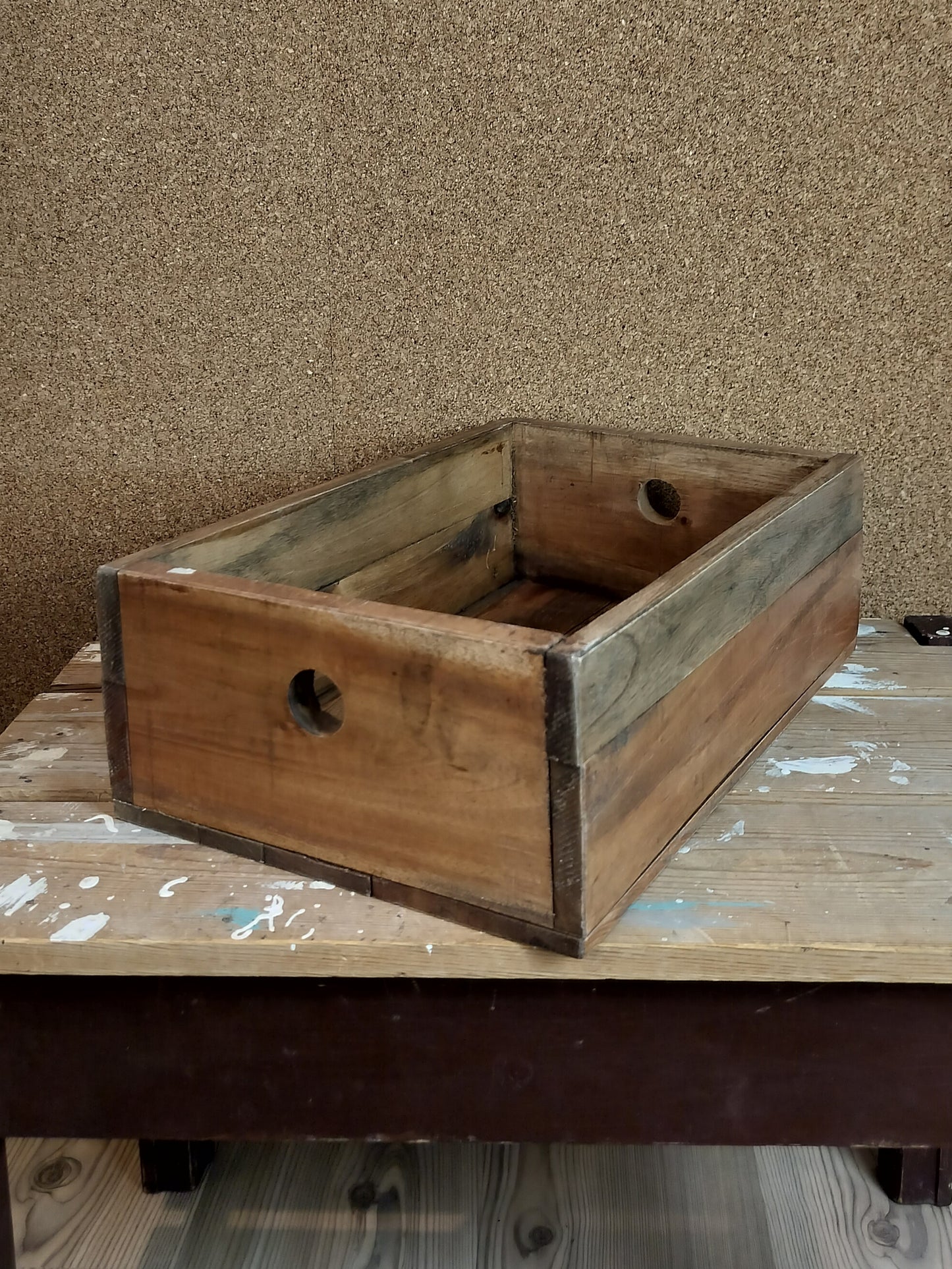 Trækasse/træbakke Mellem L 39 x B 25 x H 12,5 cm