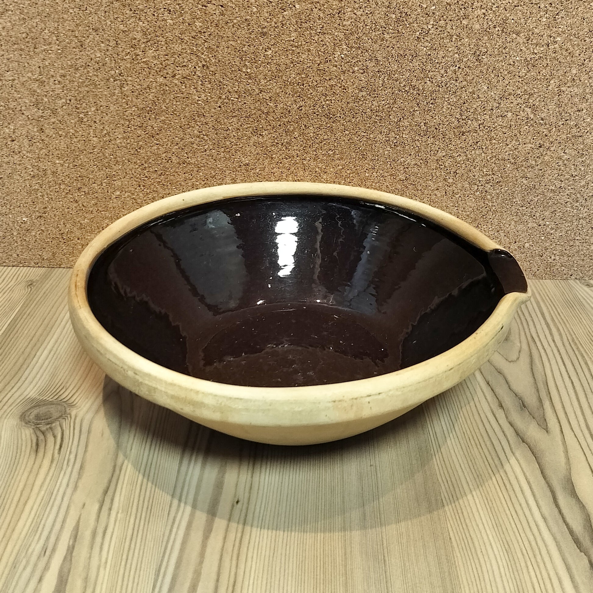 Secondhand - Stort lerfad fra Dania Ø 37/38 x H 12 cm