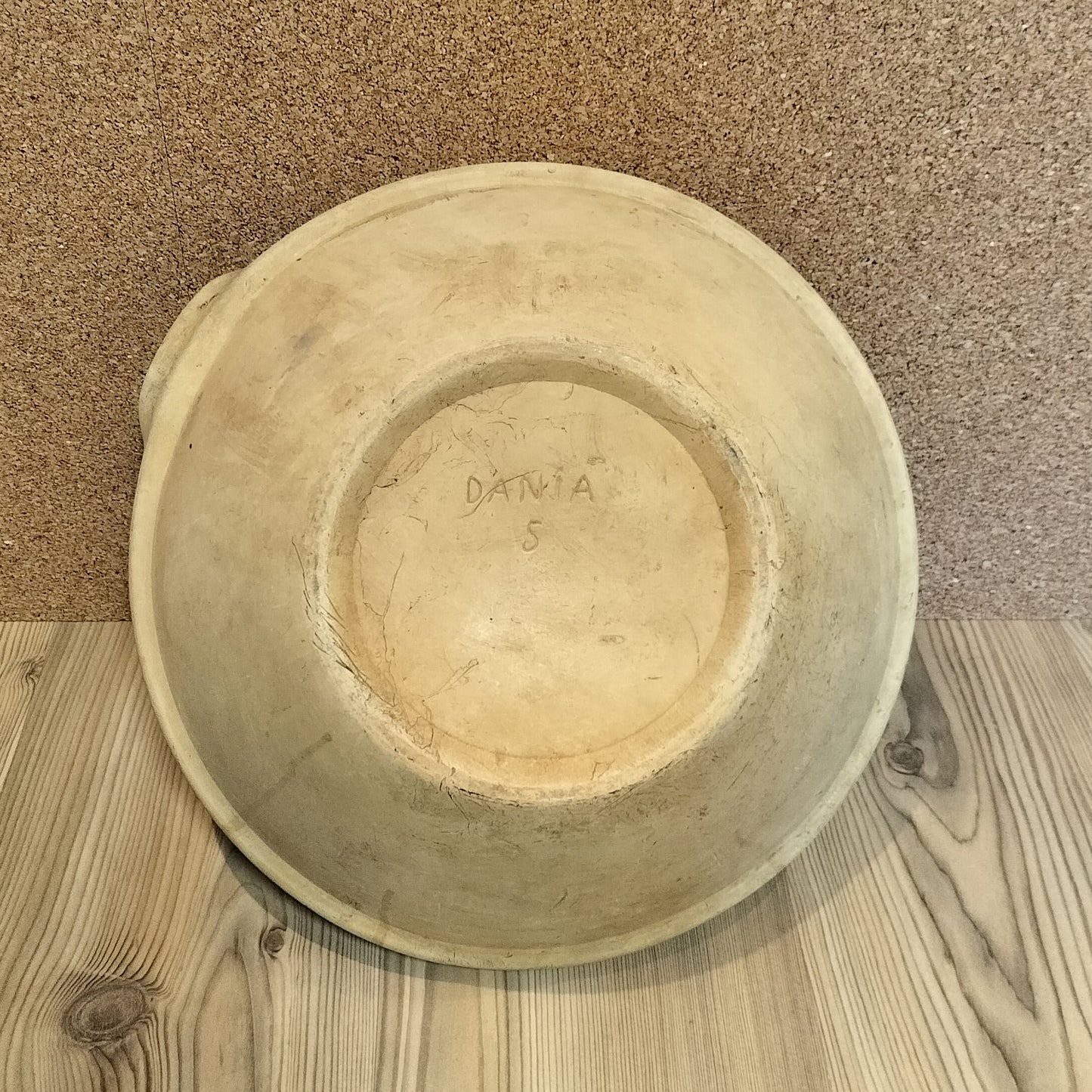 Secondhand - Stort lerfad fra Dania Ø 37/38 x H 12 cm