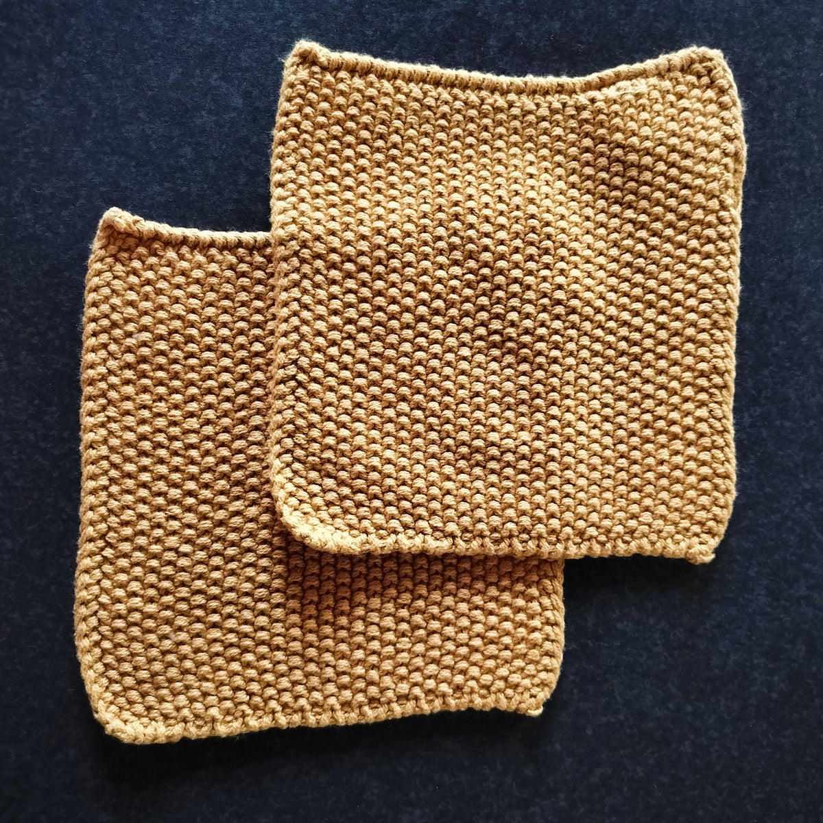 Ib Laursen - Grydelapper (2 stk.) Mynte MUSTARD 22 x 22 cm