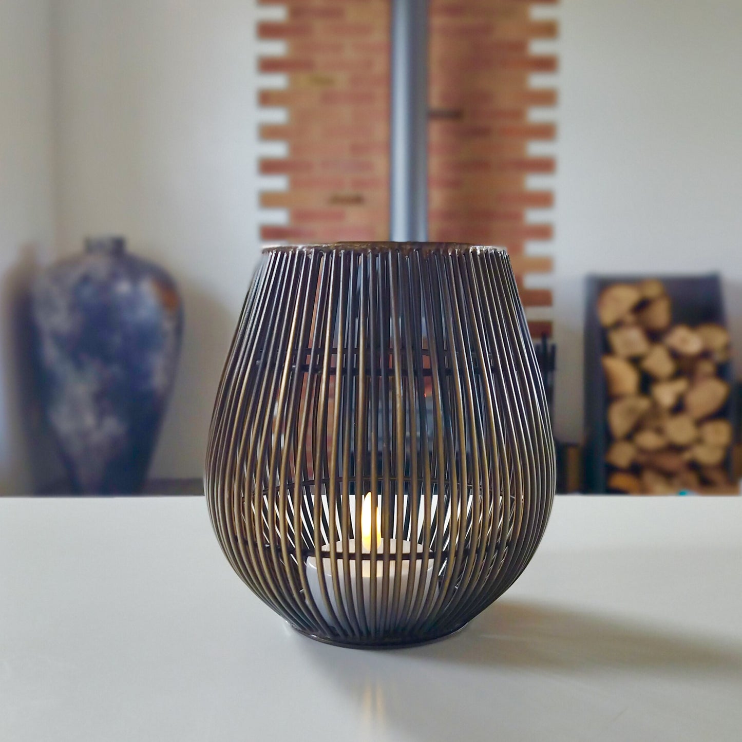 Ib Laursen - Helsinki Hurricane Lanterne H 16,5 cm