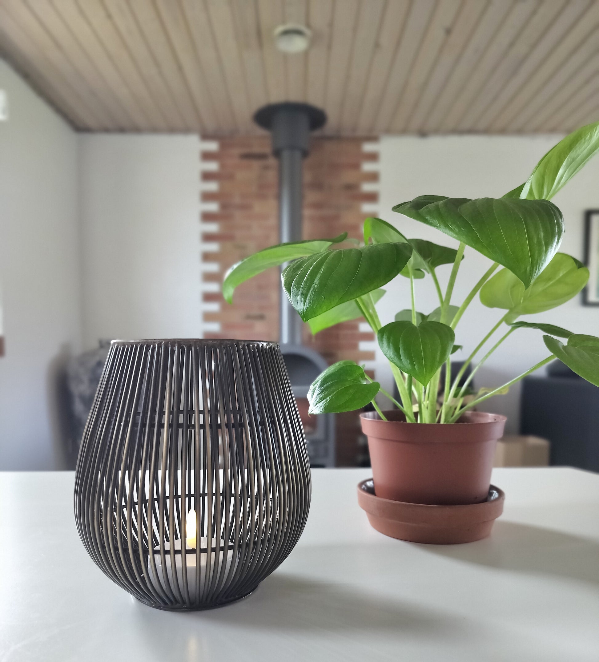 Ib Laursen - Helsinki Hurricane Lanterne H 16,5 cm