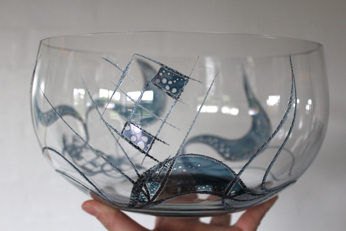 Secondhand - Glas skål fra Høruphav