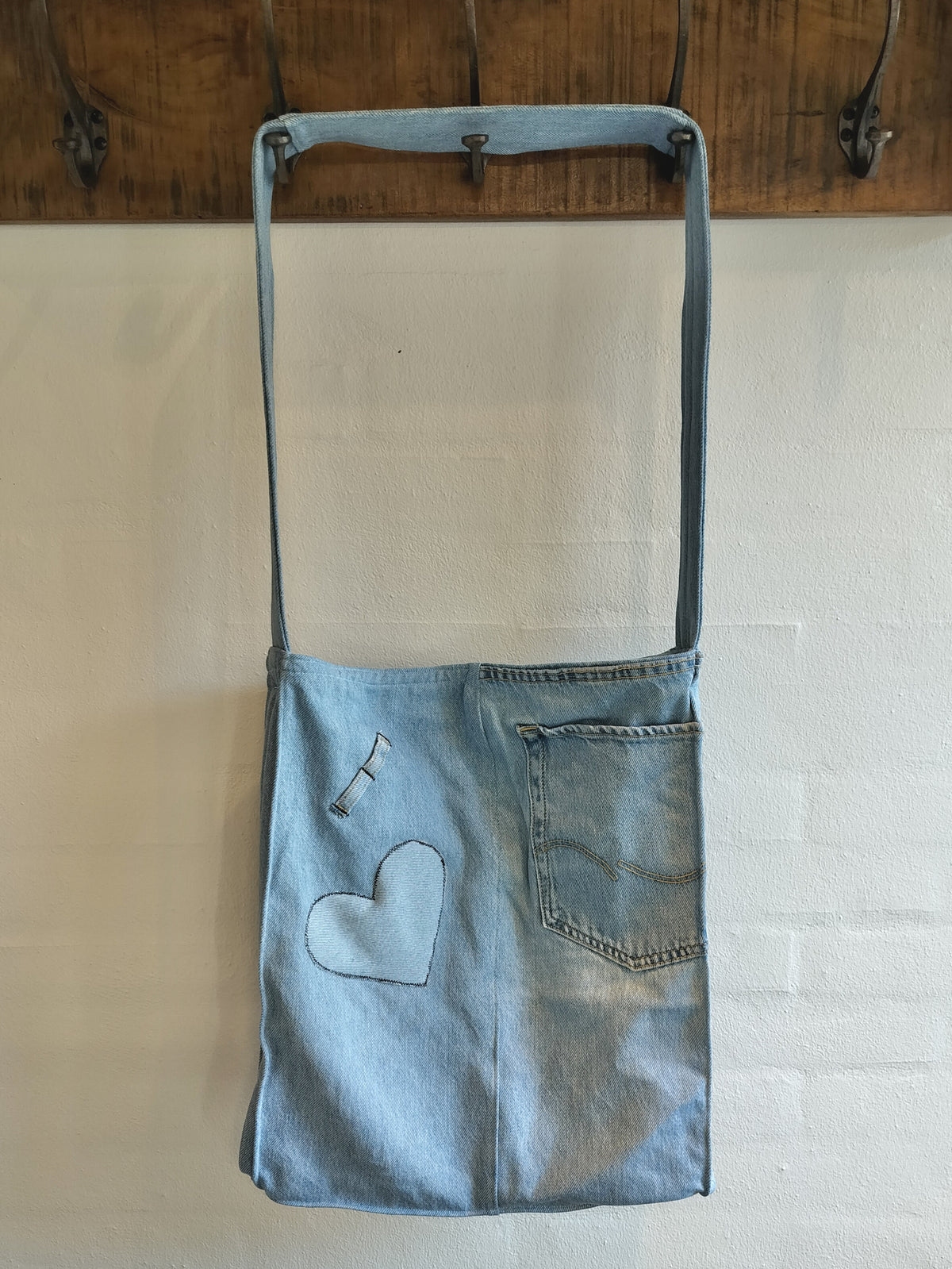 Homemade - Denim taske UNIKA