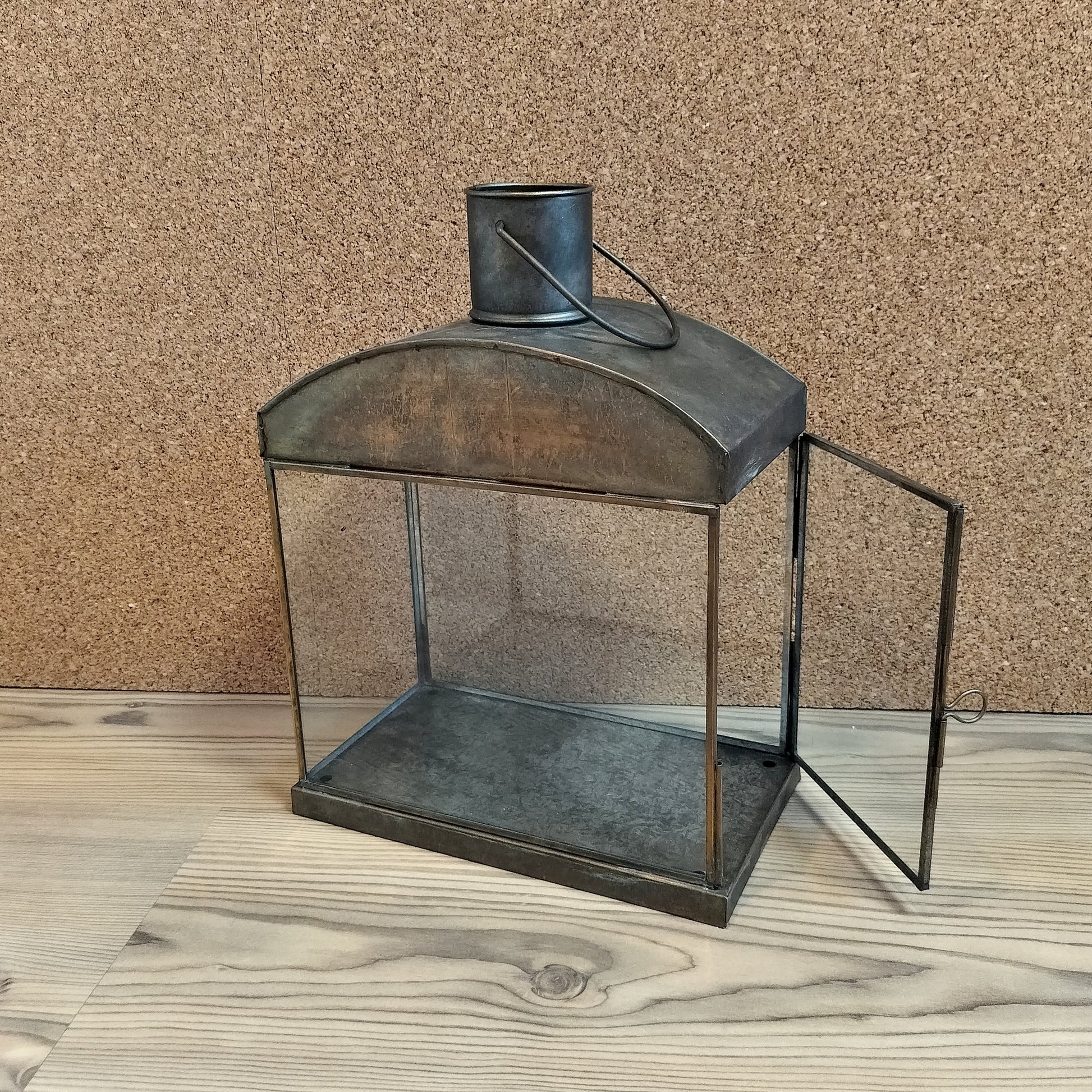 Ib Laursen - Lanterne Simon med buet tag H 32 cm med åben i side