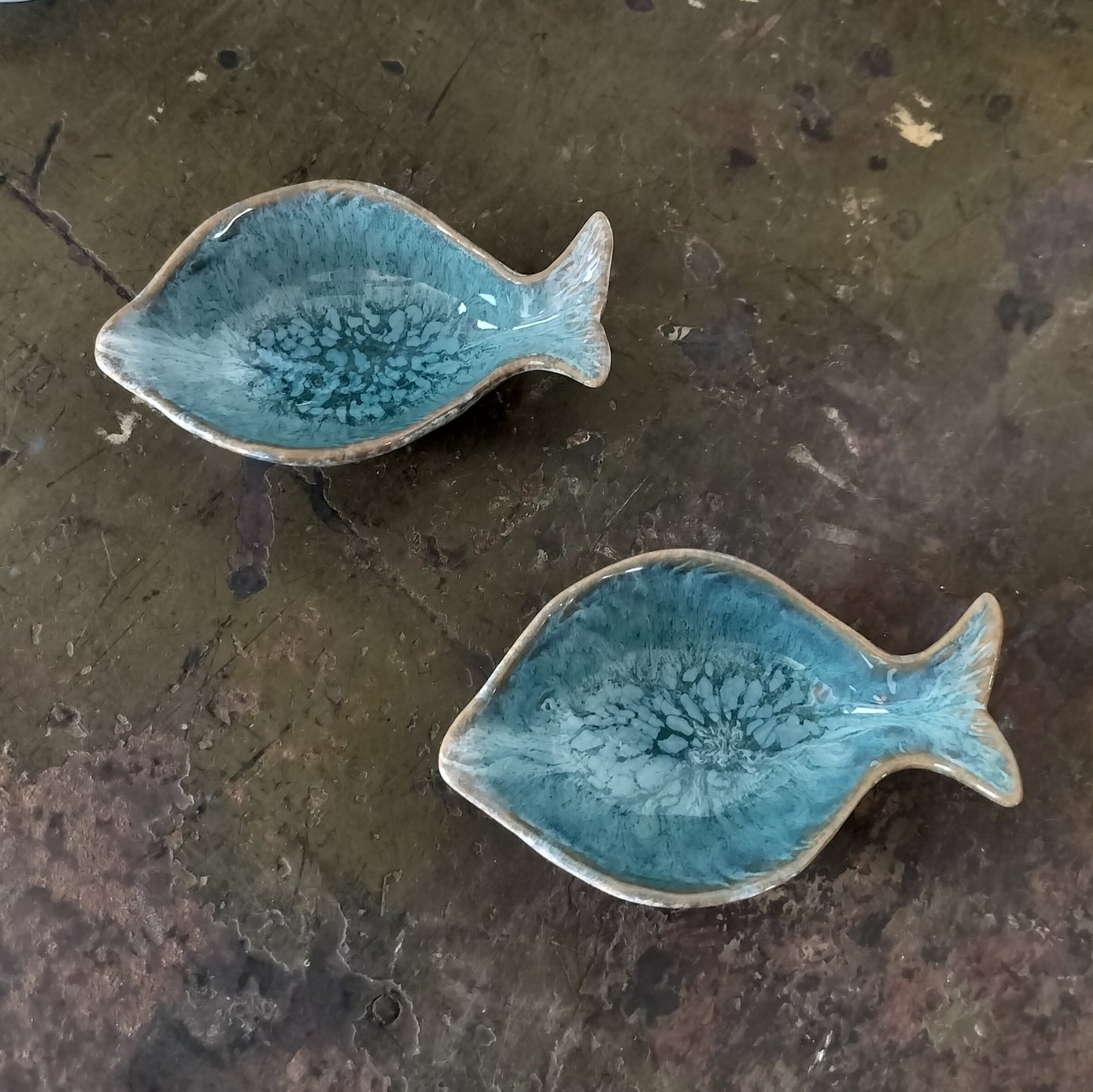 Ib Laursen - Fiskeskål ocean Blue Mini 2 stk.