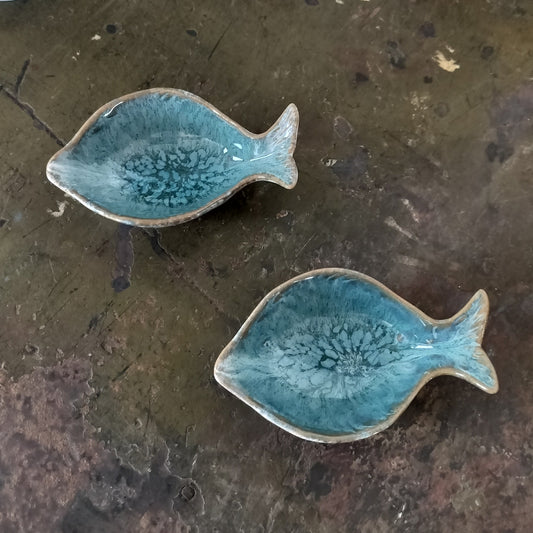 Ib Laursen - Fiskeskål ocean Blue Mini 2 stk.