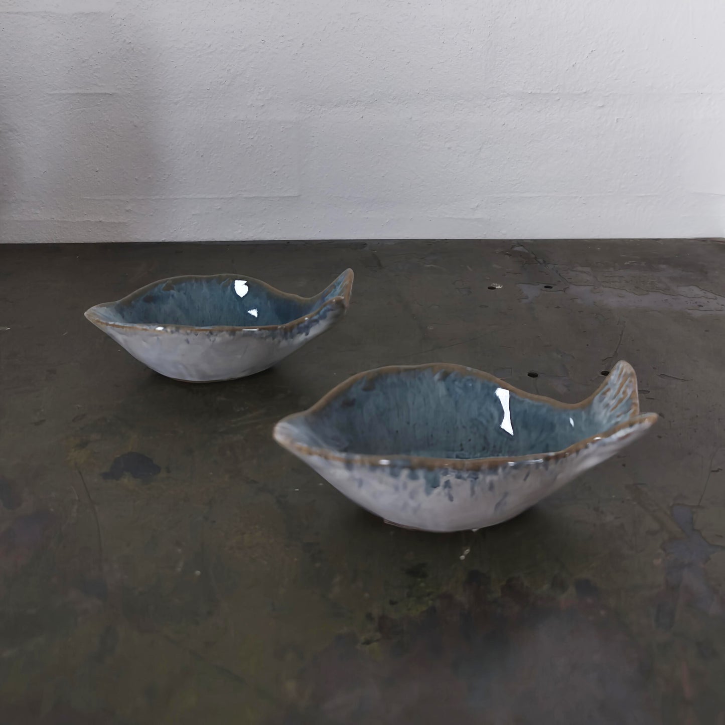 Ib Laursen - Fiskeskål ocean Blue Mini 2 stk.