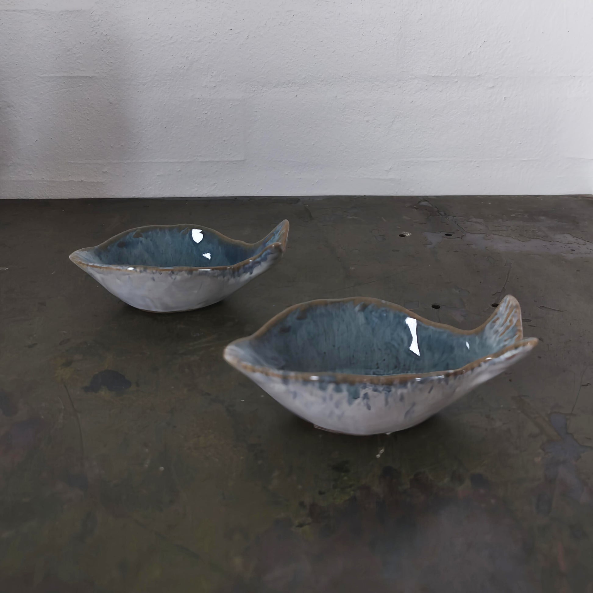 Ib Laursen - Fiskeskål ocean Blue Mini 2 stk.